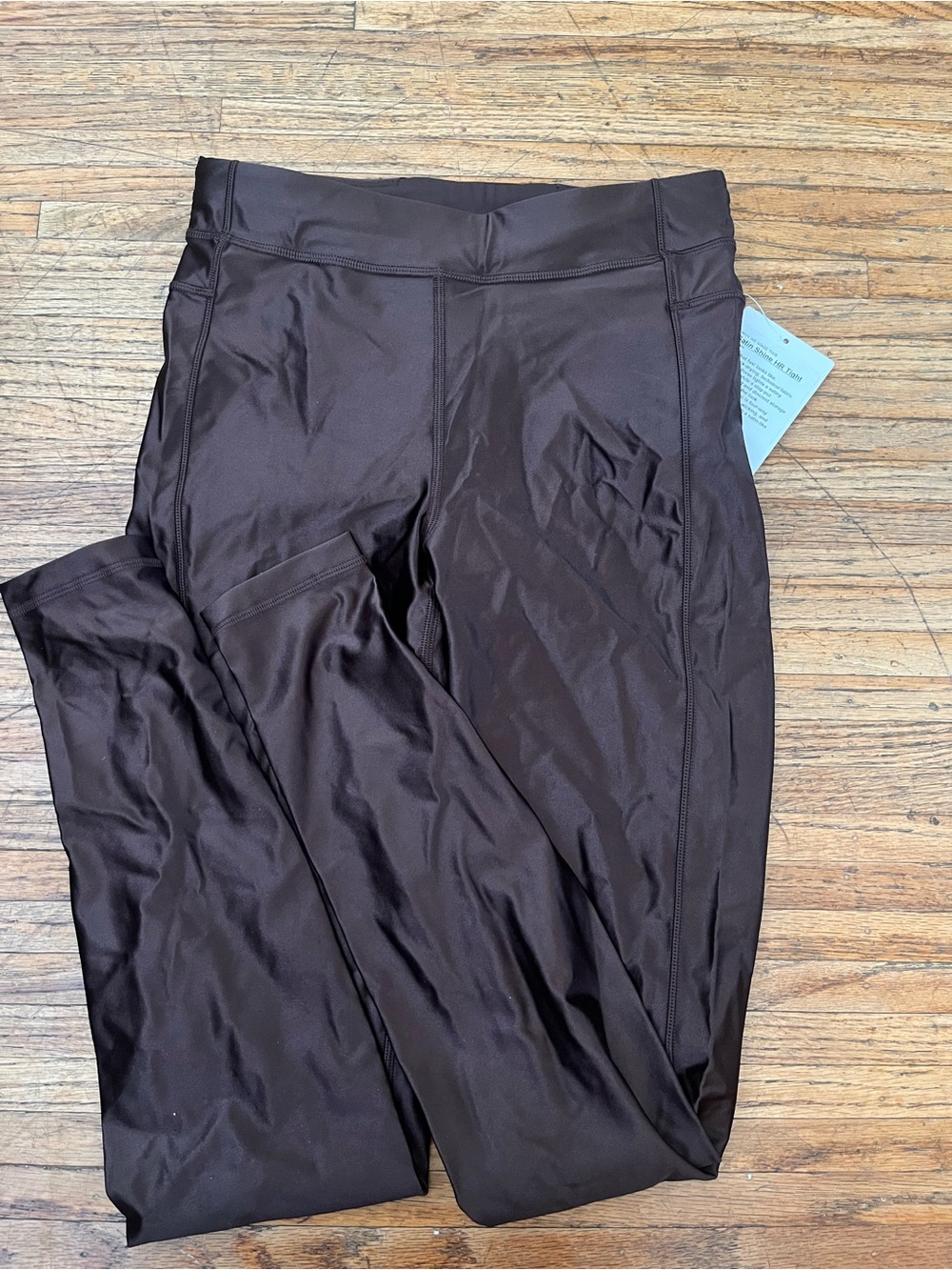 Lululemon satin shine leggings